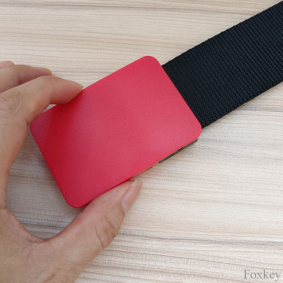 Printable Adjustable Plastic Buckle Belt No Holes For Promotion Gift Advertising